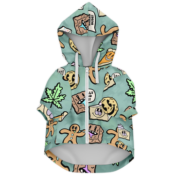 Green Baked Bakes Dog Hoodie